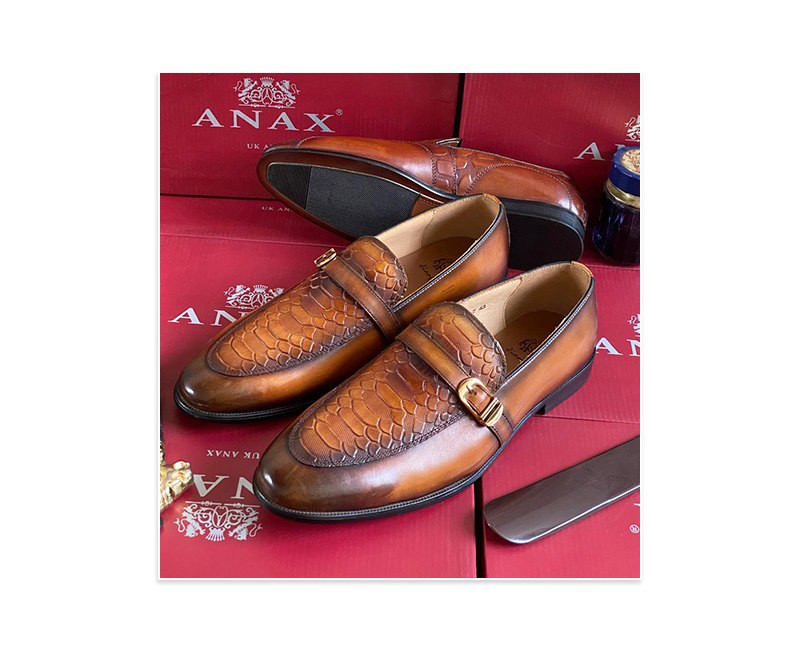 Mocassins en cuir homme