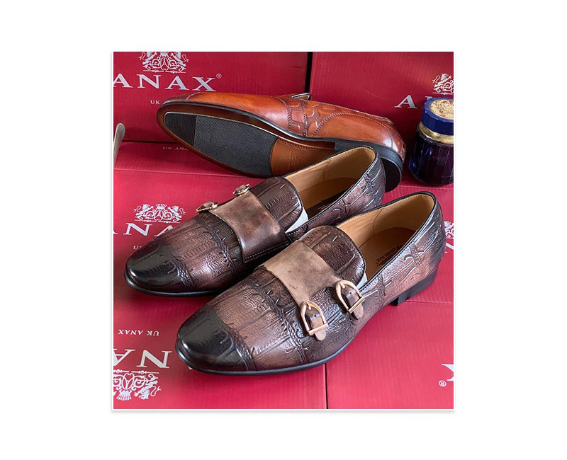 Mocassin en cuir homme