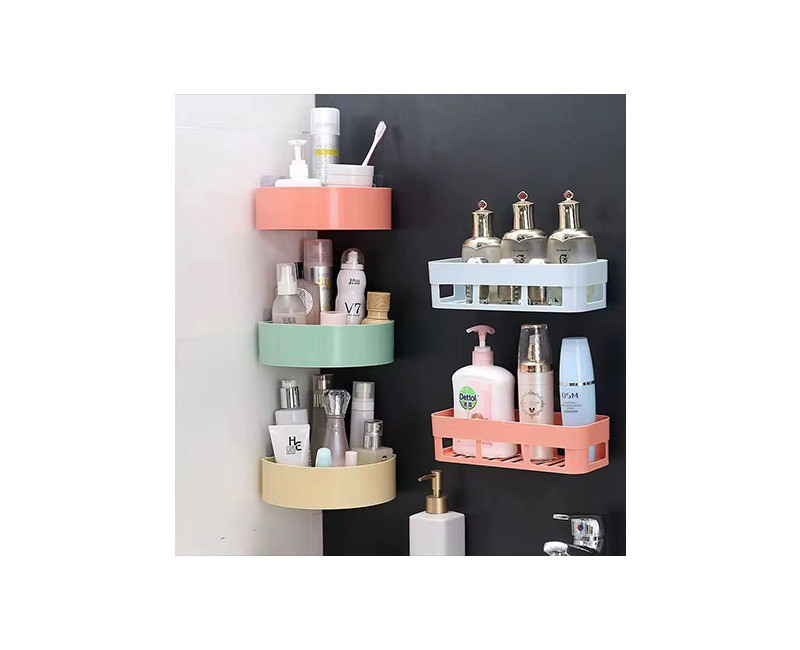 Étagère murale adhésive pour salle de bain ou cuisine