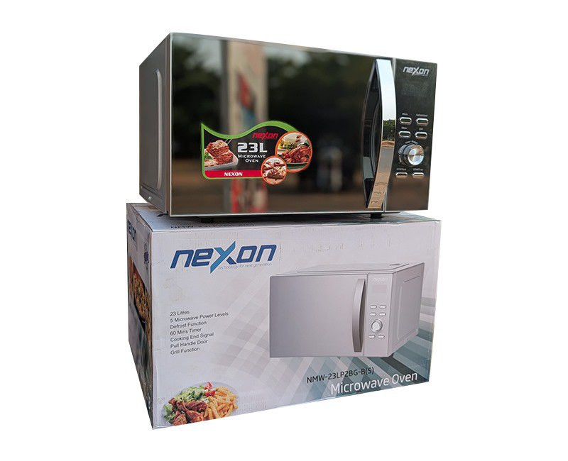 Micro-ondes 23L avec fonction grill et minuterie