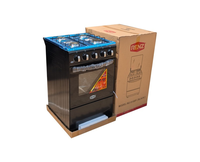Gazinière RENZ 4 foyers 50x50 – Compacte, Performante et Élégante