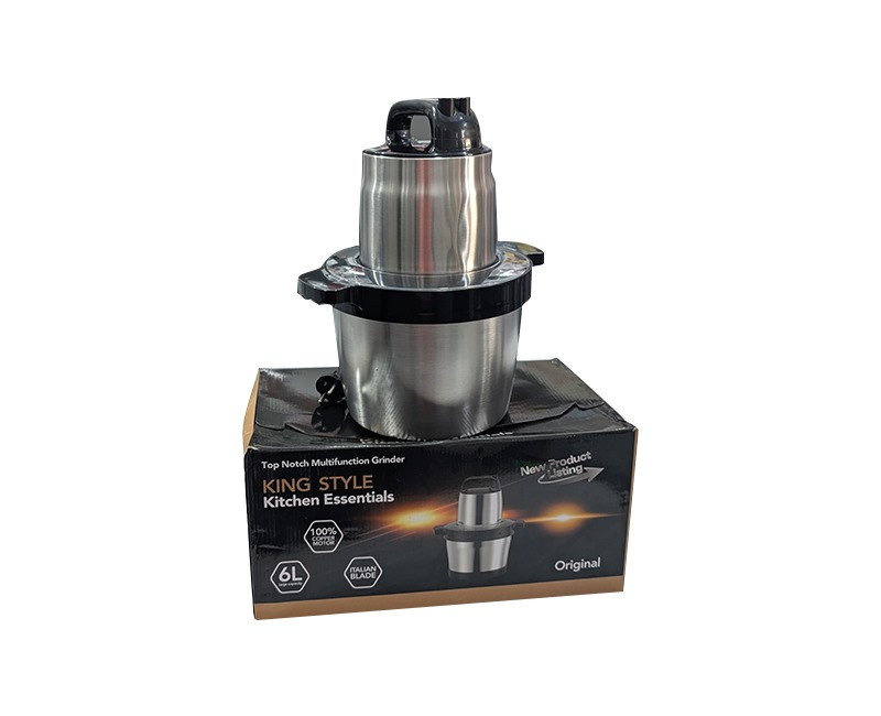 Fufu Blender 6L – Mixeur Multifonction Puissant Inox Grande Capacité