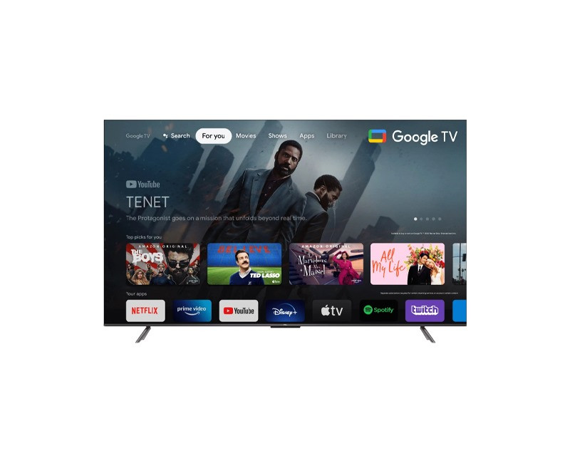 TV TCL 65" Android 4K UHD – Smart Google TV avec HDR