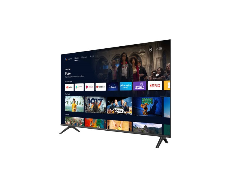 TV SMART TECHNOLOGY 50" 4K Android – Smart TV avec décodeur intégré