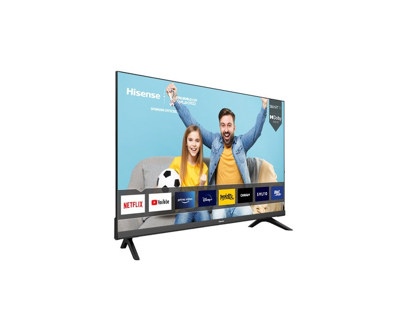 TV Hisense 32" Smart VIDAA – Téléviseur Connecté HD avec Décodeur Intégré